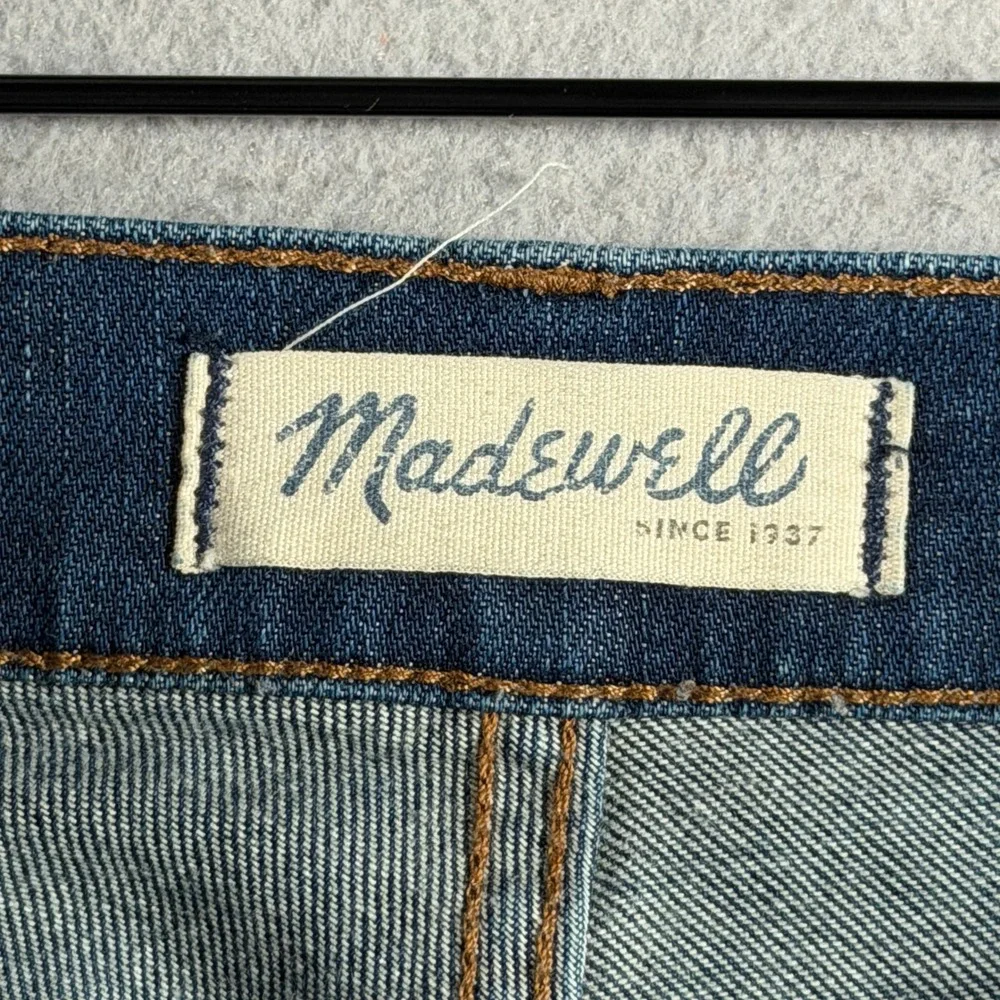 Madewell High Riser Skinny Jeans Dark Wash Blue B7131 Womens Size 31 Stretch‎